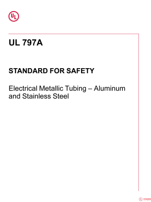 UL 797A PDF UL 797A PDF